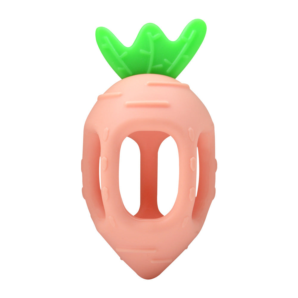 Wholesale 10PCS/PACK Silicone Cute Radish Teether